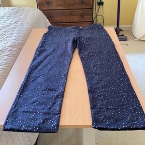 Navy star Betabrand dress pant yoga pants L petite
